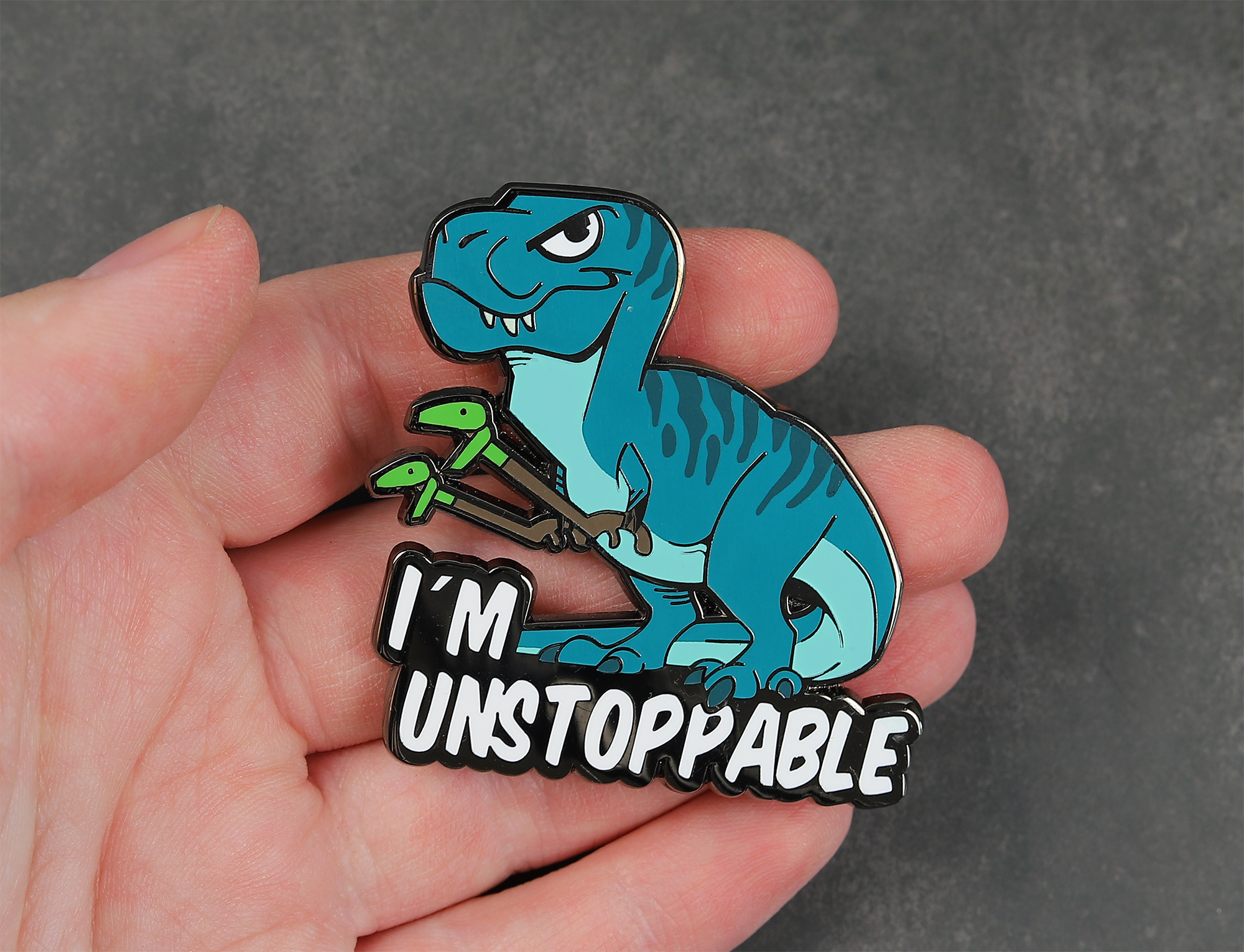 I´m unstoppable Rex Pin