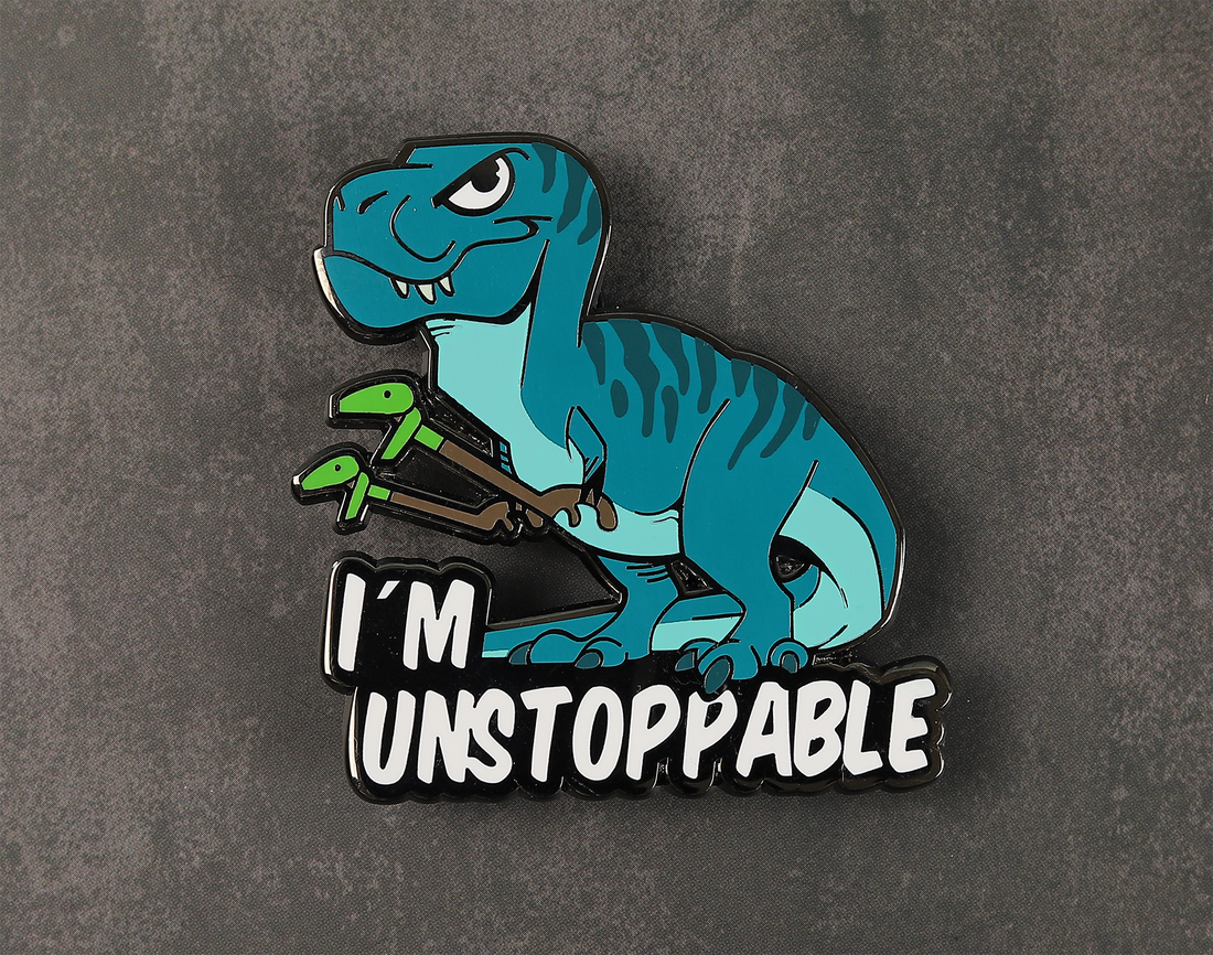 I´m unstoppable Rex Pin