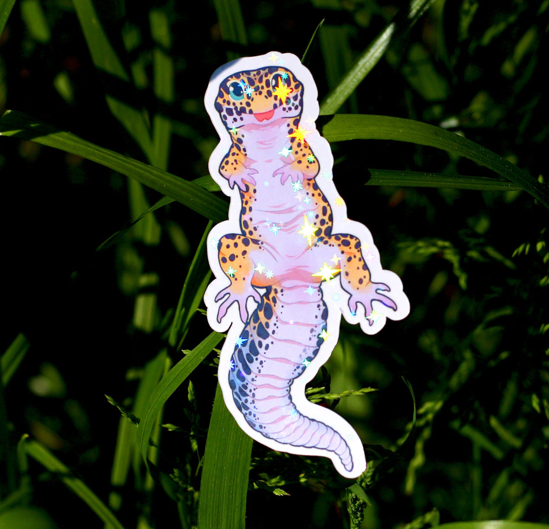 Leopardgecko Vinyl Sticker
