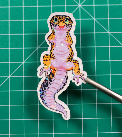 Leopardgecko Vinyl Sticker