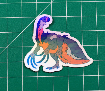 Therizinosaurus Vinyl Sticker