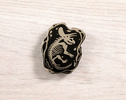 Triceratops Skeleton Pin