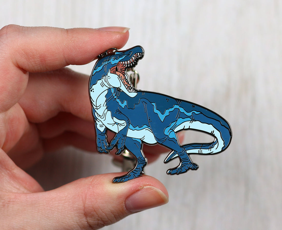 Baryonyx Enamel Keychain