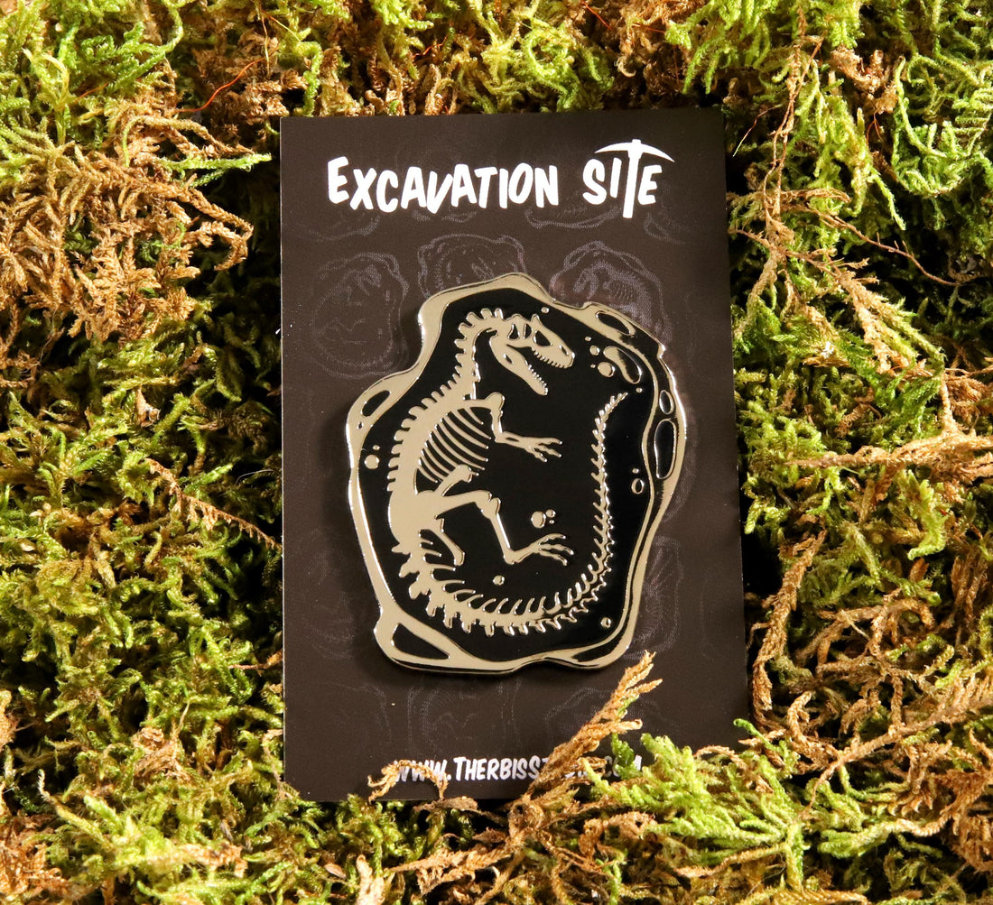 Allosaurus Skeleton Pin
