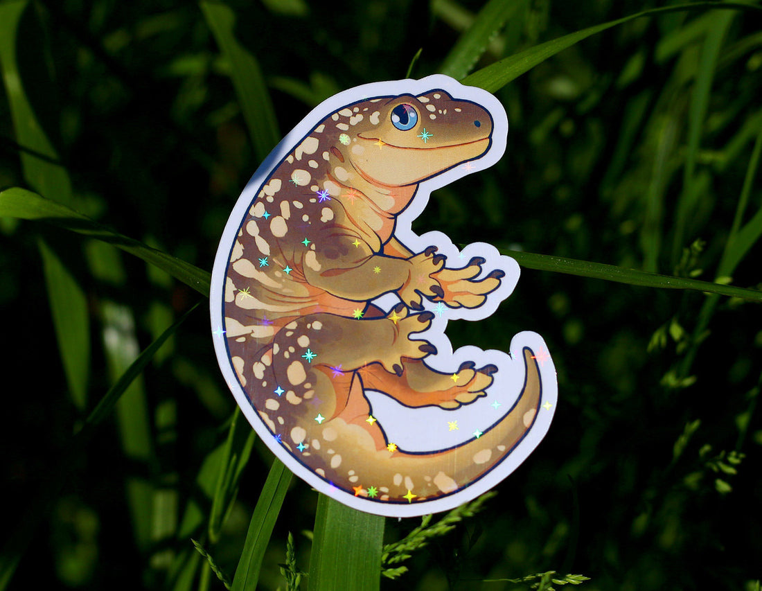 Leachie Gecko Vinyl Sticker