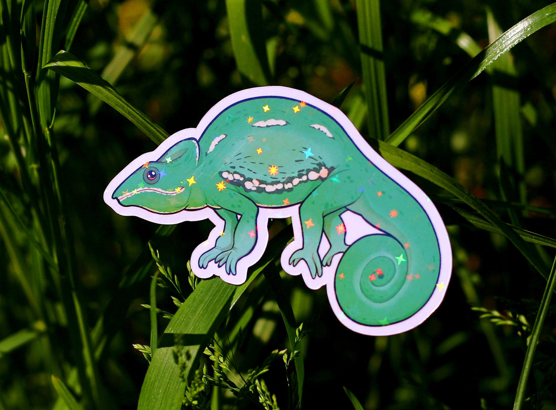 Chameleon Vinyl Sticker