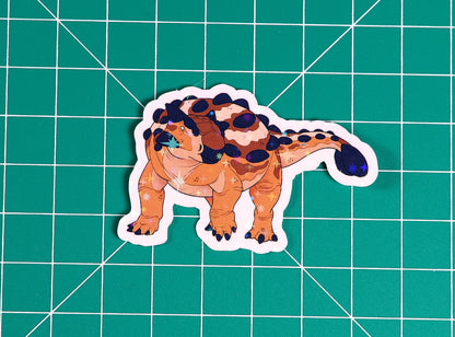 Ankylosaurus Vinyl Sticker