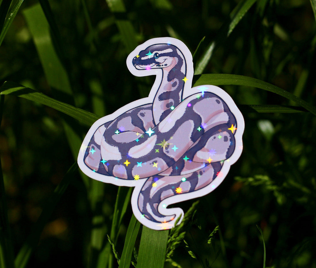 Ball Python Vinyl Sticker