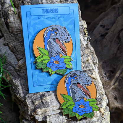 Blue Raptor Pin