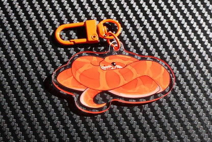 Cornsnake Acrylic Keychain