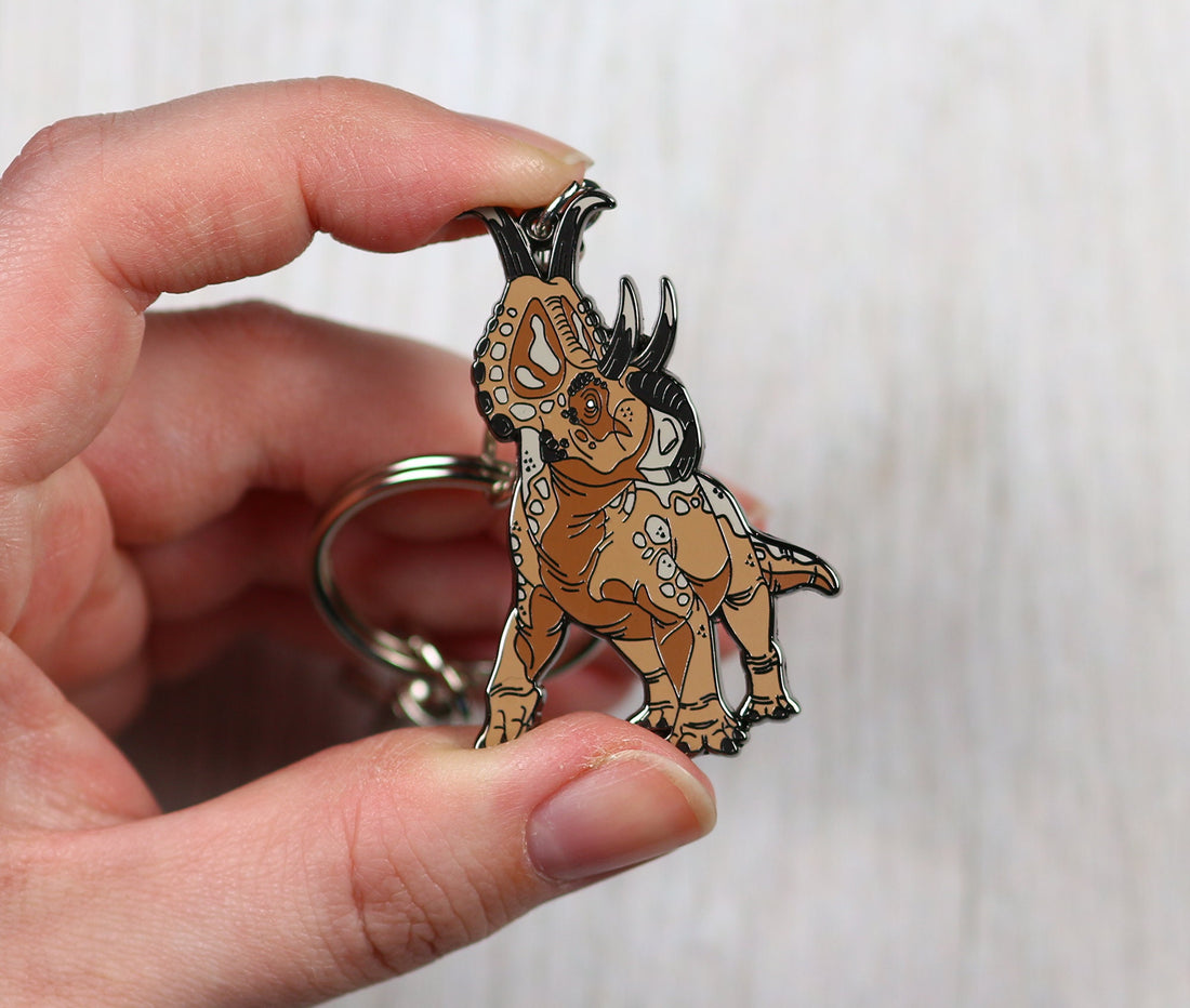 Diabloceratops Enamel Keychain