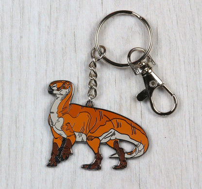 Iguanodon Enamel Keychain