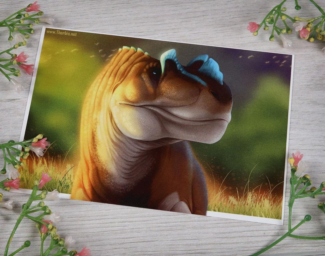 Ceratosaurus - Postcard