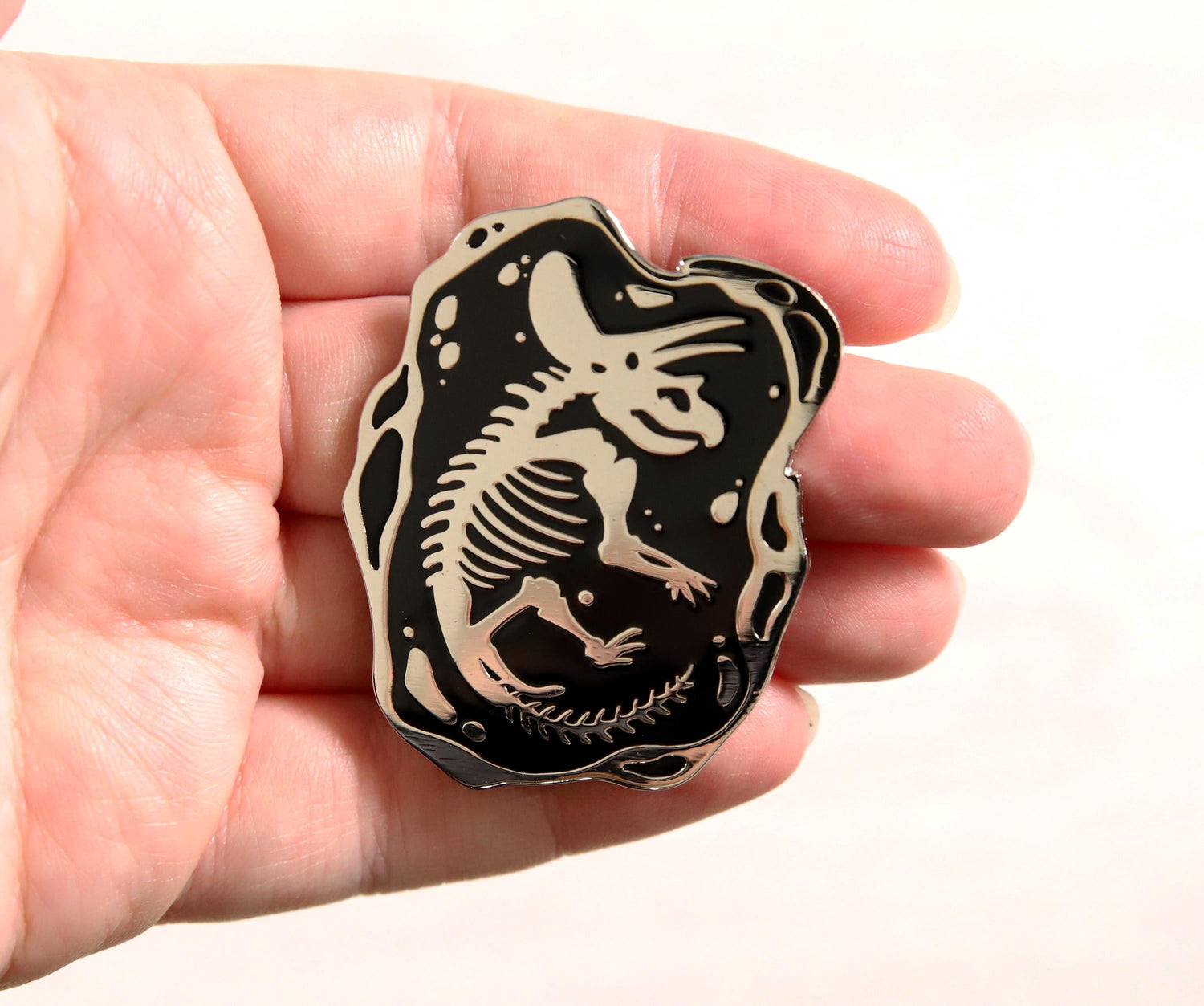 Triceratops Skeleton Pin