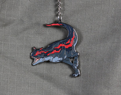 Carnotaurus Enamel Keychain