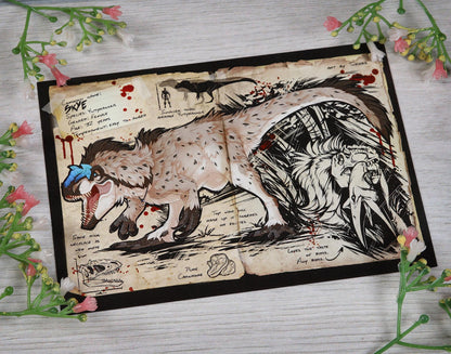 Yutyrannus Dossier - Postcard