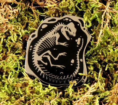 Dilophosaurus Skeleton Pin