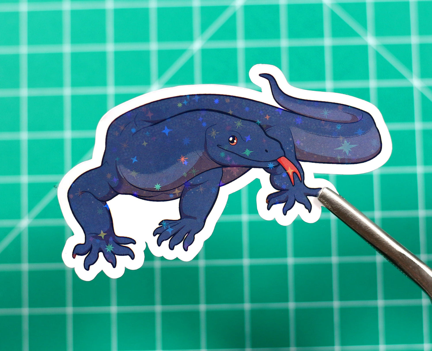 Asian Water Monitor Vinyl Sticker