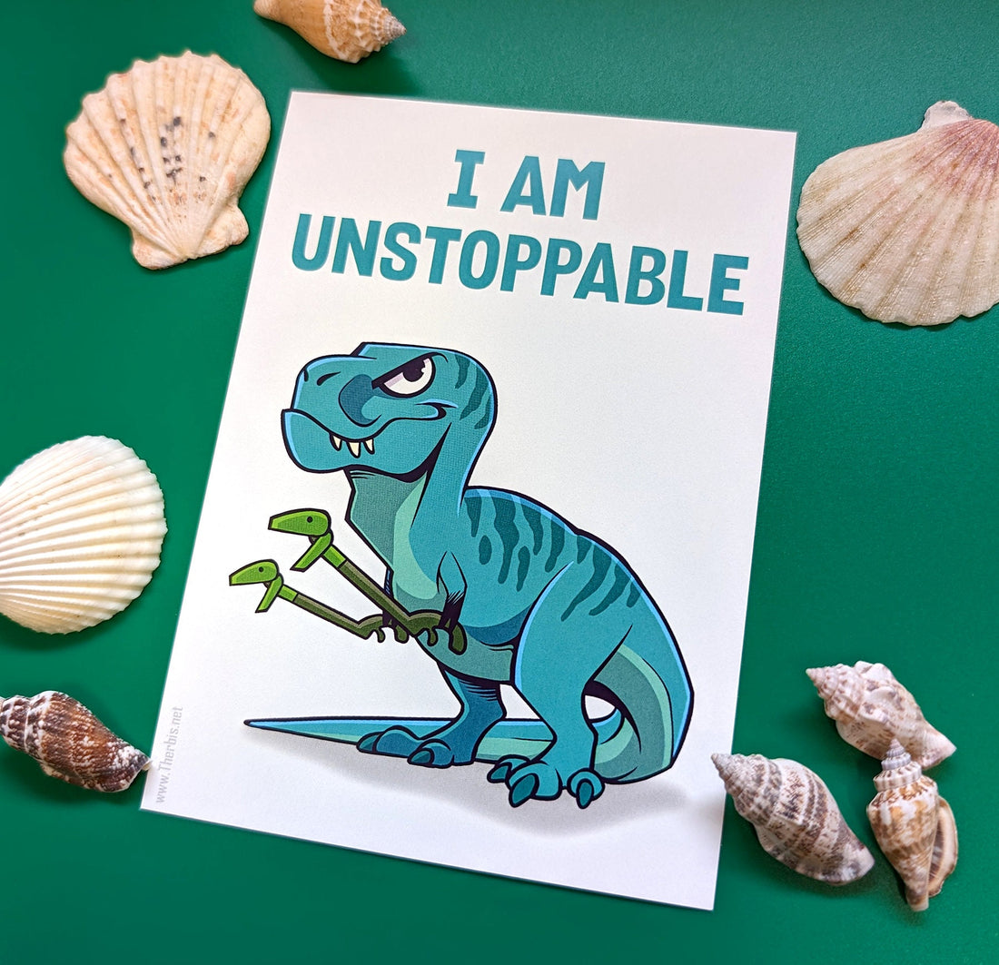 Unstoppable - Postcard
