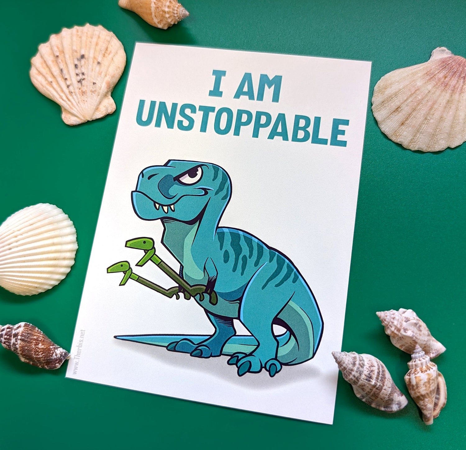 Unstoppable - Postcard